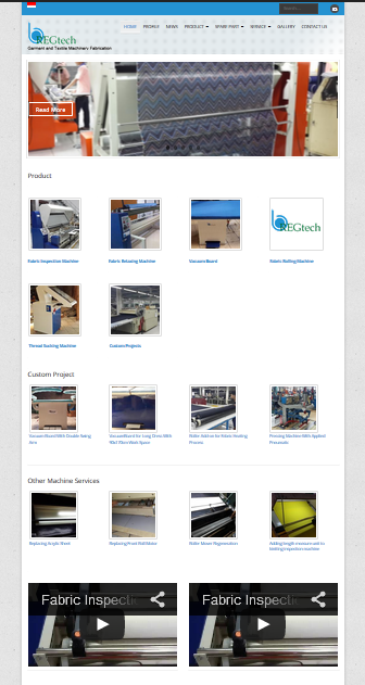 Bregtech | Garment and Textile Machinery Fabrication, Oktober 2014 www.bregtech.com