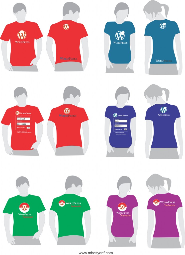 Design baju WordPress