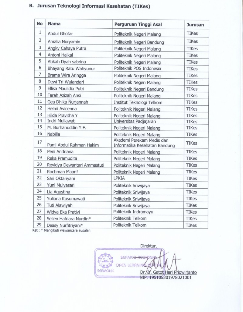 Pengumuman D3-D4 ITB-SEAMOLEC Batch9-006