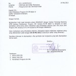 Pengumuman dan Informasi Kuliah Batch 8 D3-D4 ITB Gelombang 1